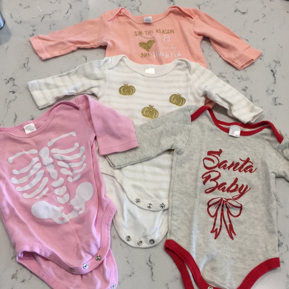 Holiday onesies